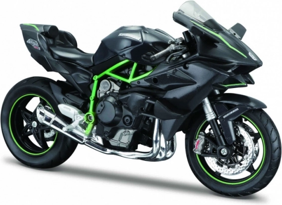 Maisto Kawasaki Ninja H2 R Motorcycle with Stand 1:12