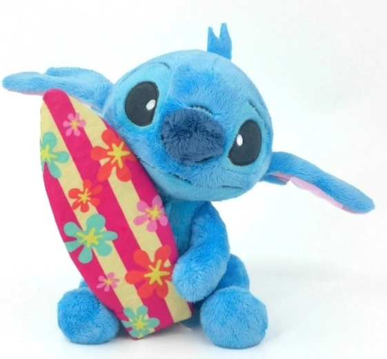 Pehmeloom DISNEY Lilo & Stitch – Stitch surfilaudaga 25 cm