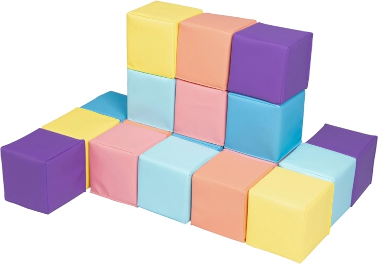 2Kids Toys foam blocks pastel (18 pcs)