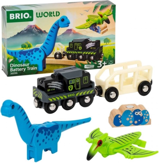 Brio patareitoitega dinosauruseteemaline rong