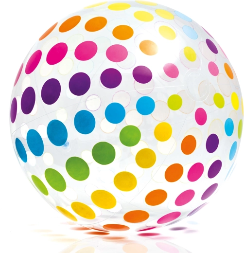 Suur täispuhutav rannapall 107 cm INTEX