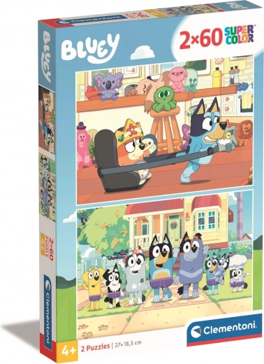 Pusle Bluey 2×60 tükki CLEMENTONI