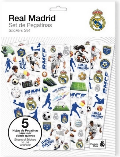 Kleebised REAL MADRID – 92 tk komplekt