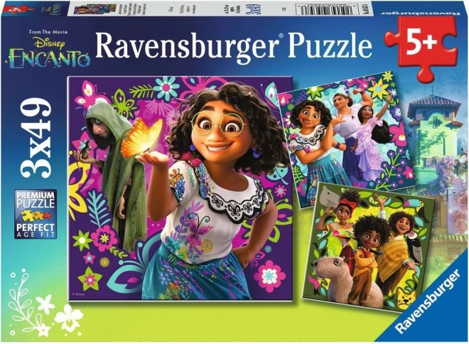 Ravensburgeri pusle Encanto 3×49 tükki