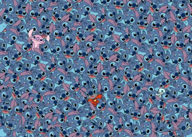 Pusle 1000 tükki DISNEY Stitch Challenge RAVENSBURGER