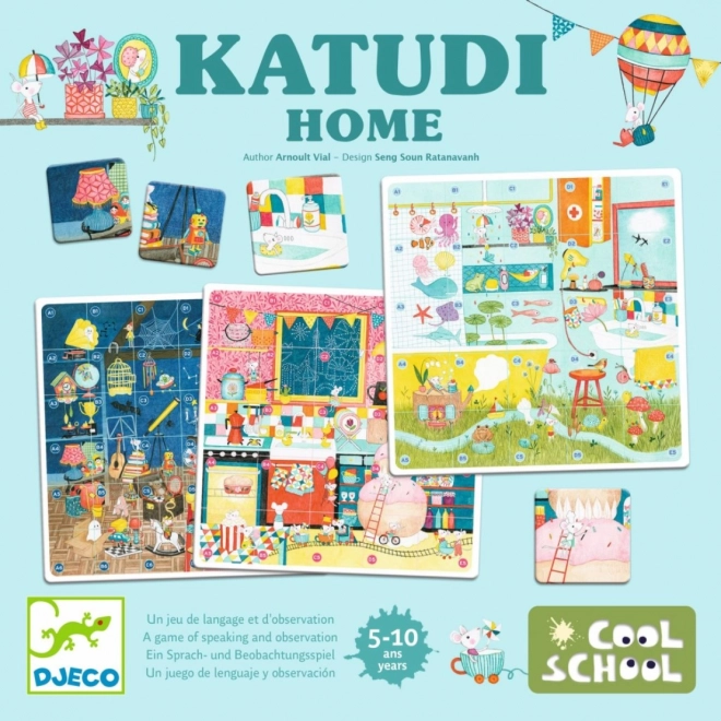 Board Game Cool School Katudi Home