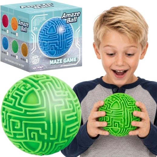 Woopie Amaze Ball – roheline 3D labürindikuul