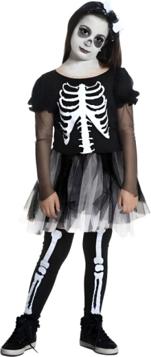 Stiilne skeletiprindiga kleit