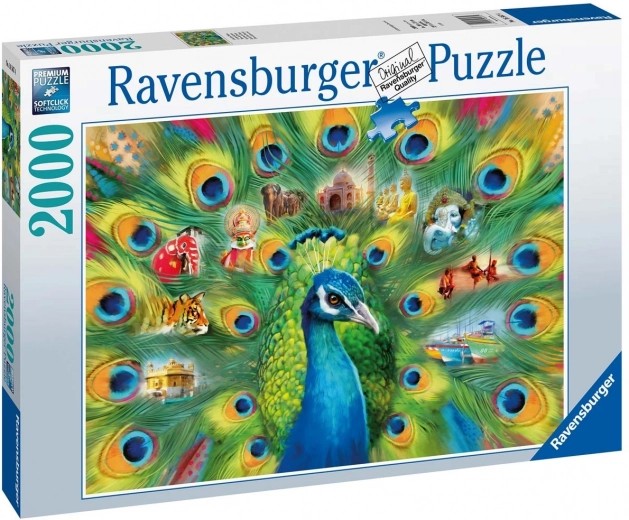 Pusle 2000 tükki paabulinnu maastik RAVENSBURGER