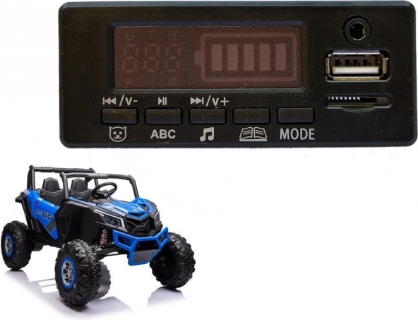 Muusikapaneel akutoitel sõidukile XMX613 24V