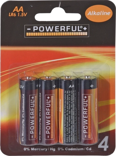 Leelispatareid AA 1,5 V, 4 tk