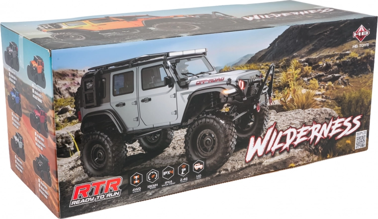 RC auto WILDERNESS RTR 1:10 valge