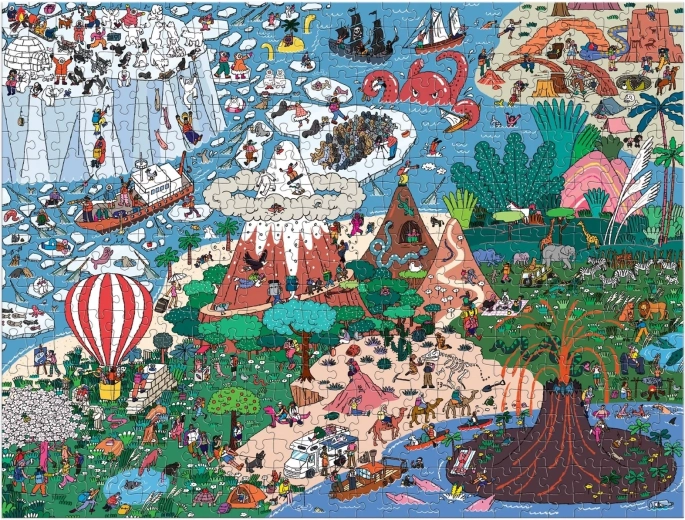 Fantaasiamaailm täis detaile ja värve