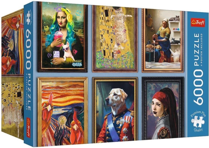 Pusle Trefl Premium Plus Fun Art Collection 6000 tükki