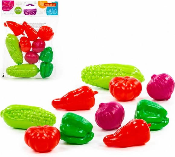 Laste köögiviljakomplekt 10 tk