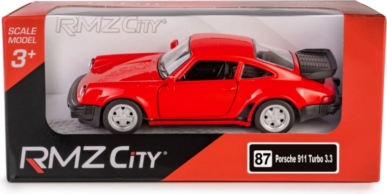RMZ City Porsche 930 Turbo 1:32 punane automudel