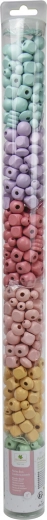 Wooden Pastel Beads for Kids
