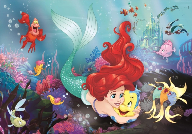 Disney printsesside pusle Väike merineitsi MAXI 24 tükiga