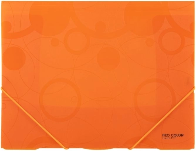 Folder with Elastic Band Orange A4 Neo Colori