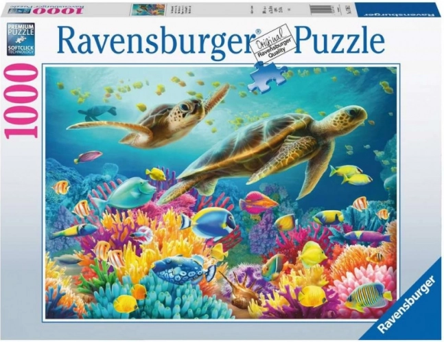 Ravensburger pusle Sinine veealune maailm 1000 tükki