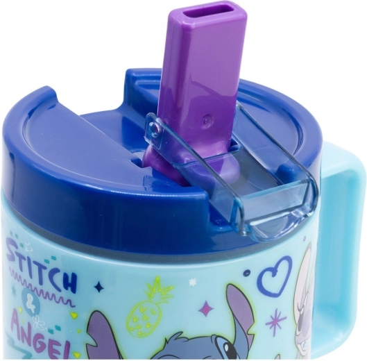 Leak-proof lid with spout