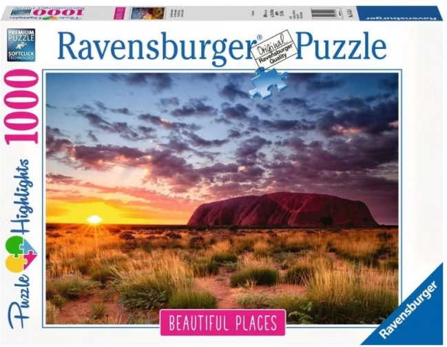 Pusle 1000 tükki Ayers Rock Austraalia