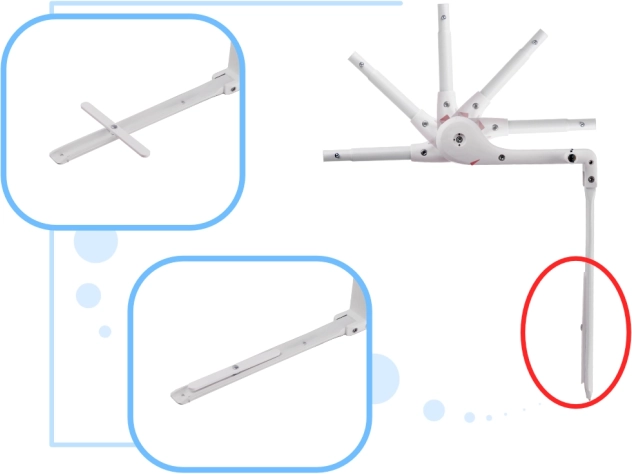 Klapimehhanism lukustusega