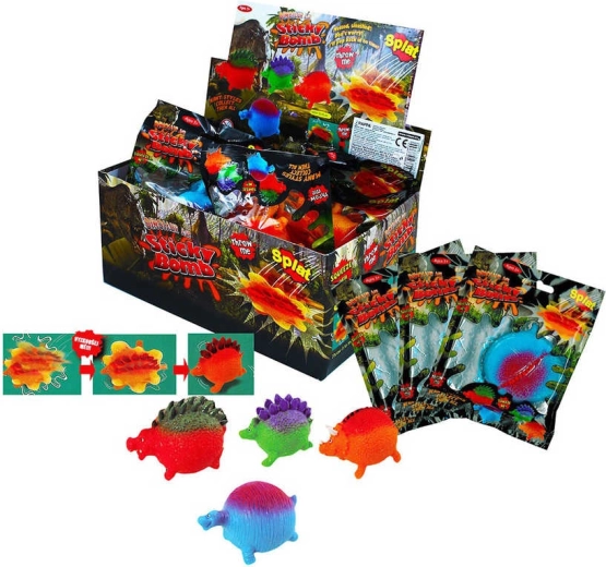 Rappa kleepuv viskepomm dinosaurus - 1 tk