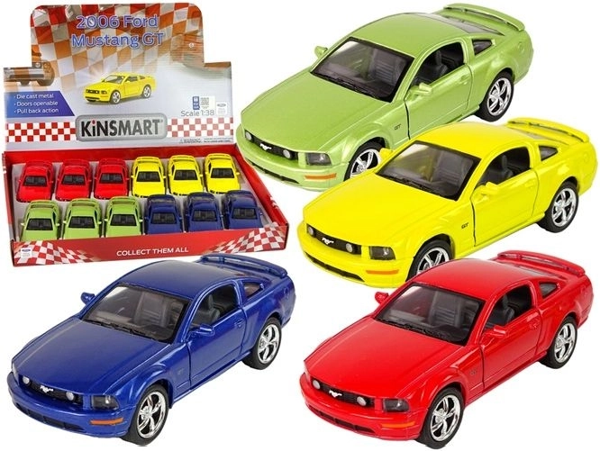 Metallist auto Ford Mustang GT 2006 1:38 tagasitõmbemehhanismiga