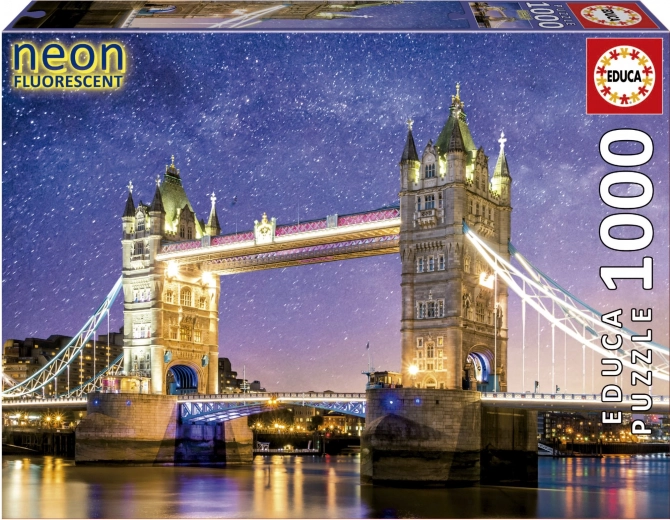 Helendav pusle Tower Bridge London 1000 tükki