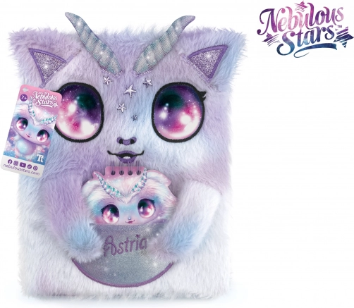 Karvane märkmik NEBULOUS STARS Astria A5 lukuga