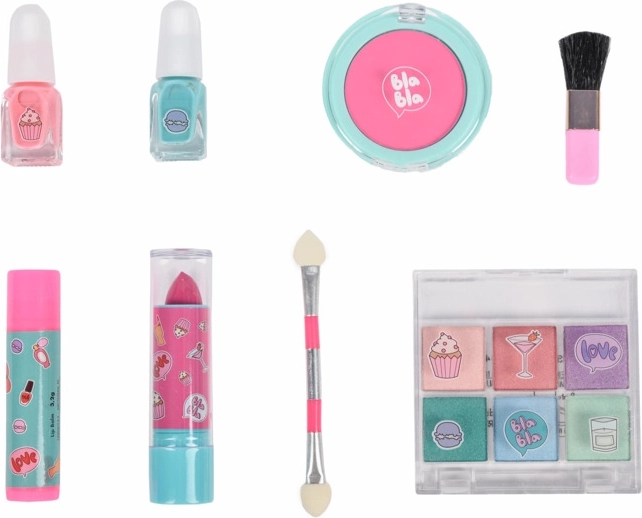 Pink Turquoise Makeup Set