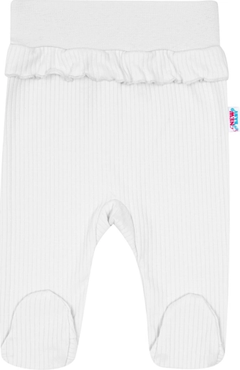 Comfortable footed pants with no pressure on the tummy