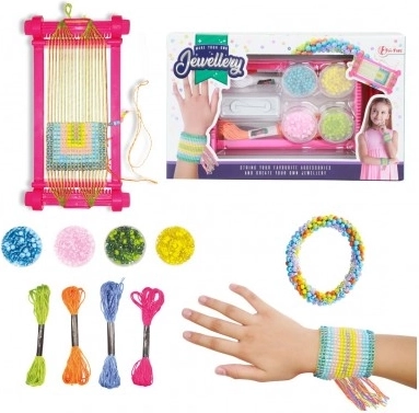 Creative Beaded Bracelet-Making Set in Box 25 × 15 × 3 cm