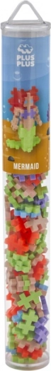 Plus-Plus Tube – Mermaid, 100 pieces