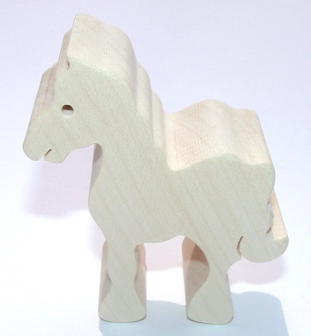 Fauna puidust loomake – hobune
