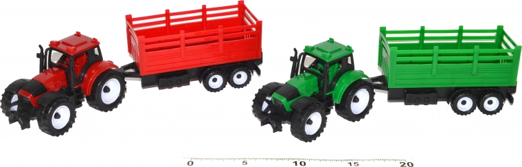 Laste traktor haagisega
