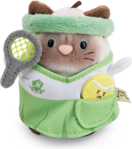 Nici MyMochi siiami kass Siamy tennisekostüümis palliga 8 cm
