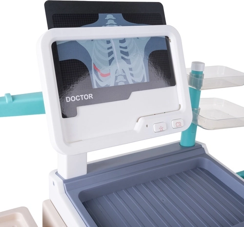 Realistlik EKG/röntgeni paneel valgus- ja heliefektidega