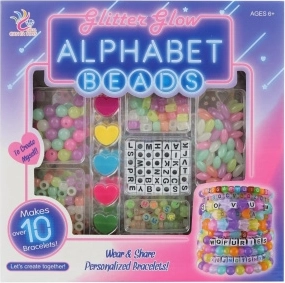 Glow-in-the-dark phosphorescent beads for jewelry making