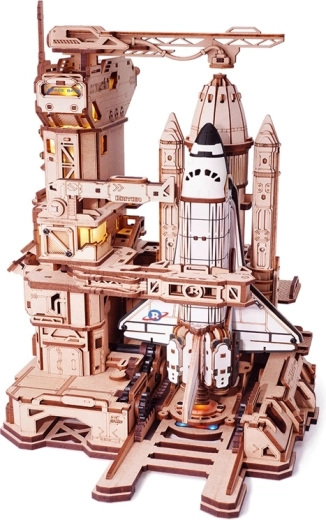 RoboTime 3D Mechanical Shuttle Puzzle with Launch Pad