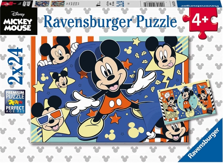 Ravensburger pusle Mickey Mouse 2x24 tükki