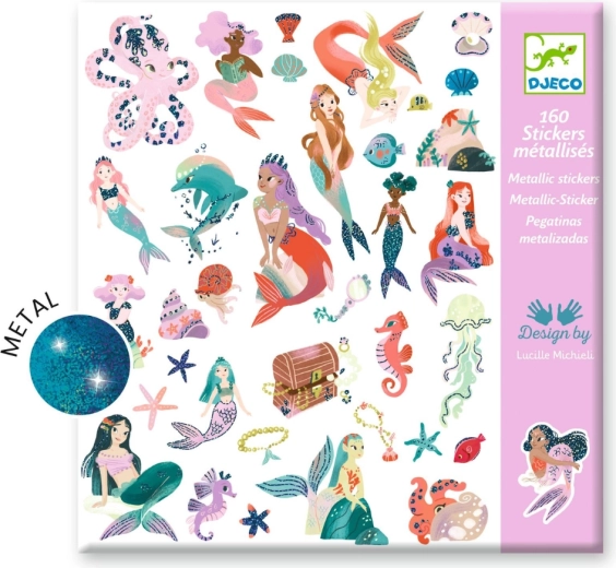DJECO mermaid stickers