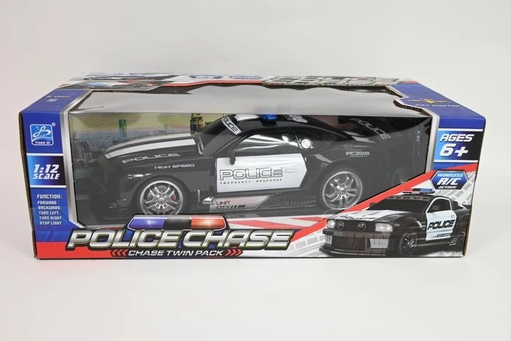RC Police Car with Charger 1:12