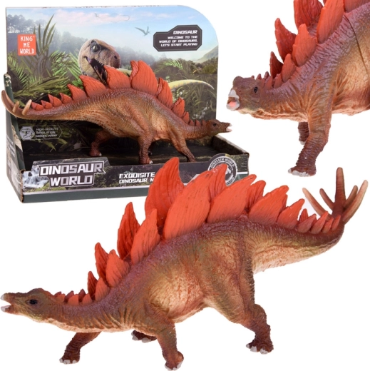 Realistlik dinosauruse Stegosauruse figuur