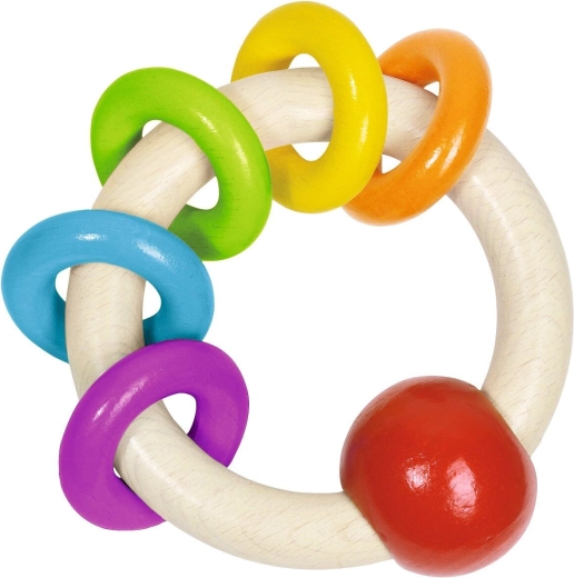 Sensory ring with 5 rainbow rings - 1 piece