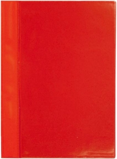 A4 PVC Fast Binder with Front Pocket – Red