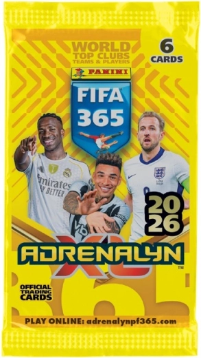 Panini FIFA 365 Adrenalyn XL 2026 – kollektsioonikaartide pakk