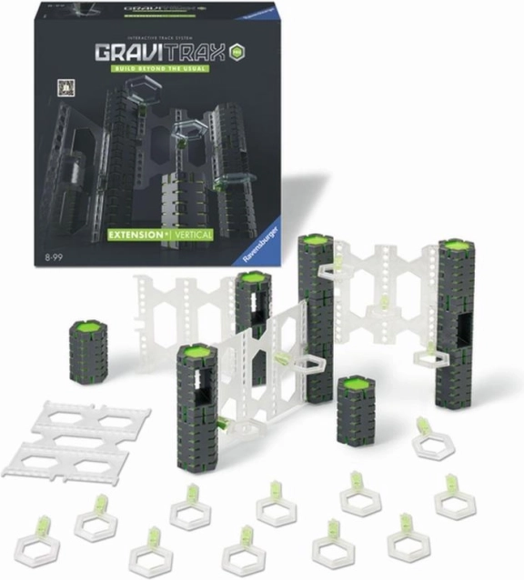 GraviTrax PRO Vertical – expansion set for building multi-level marble runs