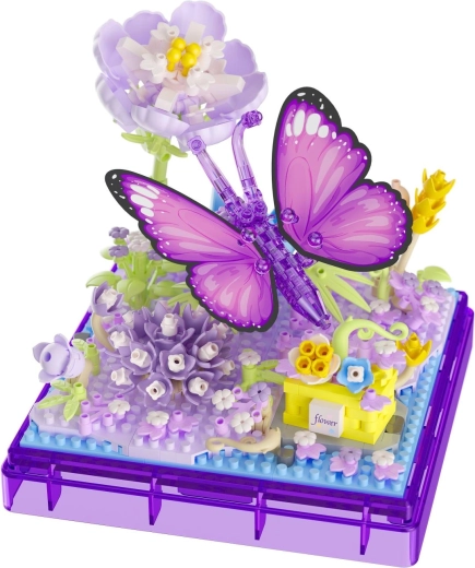 Butterfly decoration made from 471 pieces